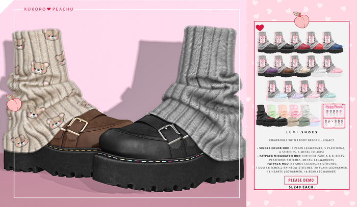 K{<3}P - FATPACK - Lumi Shoes