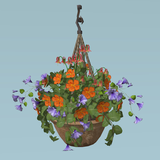 Song's Hanging Mixed Annuals