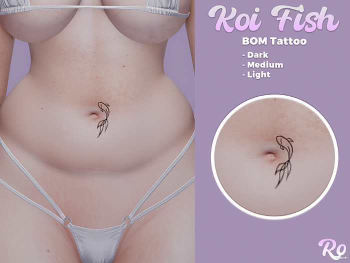 .:: Ro Beauty ::. - Koi Fish BOM Tattoo
