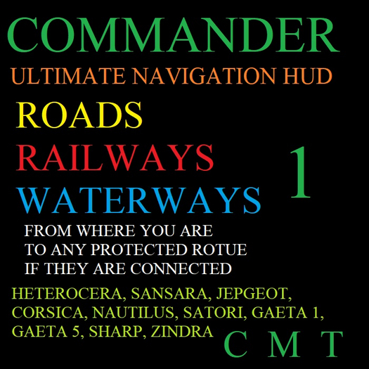 Commander Basic - NAVIGATION HUD 