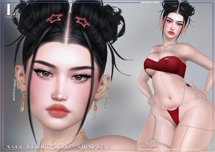 [LunaNera]Asta Shape Lelut Lilly[Factpack]
