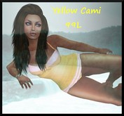 Yellow Cami & panties