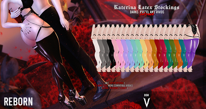 VIENA. Katerina Latex Stockings Reborn {Add me}