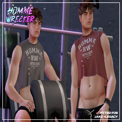 {Homme Wrecker}Jayden Shirt-Fatpack *Add Me*
