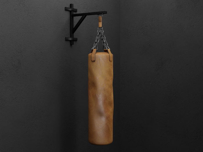 ZADIG. "Fitness" Punch Bag (add me)