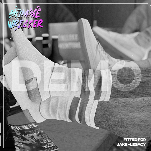 {Homme Wrecker}Basix Socks-DEMO