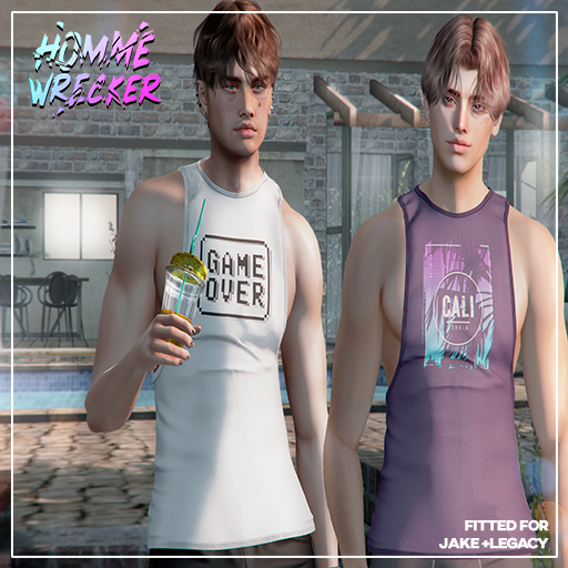 {Homme Wrecker}Noah Shirt-Fatpack*Add Me*