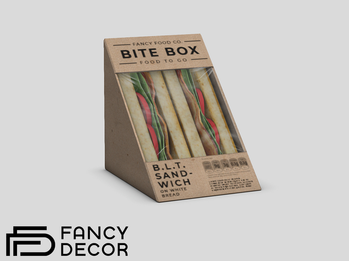 Fancy Decor: To-Go Cafe Sandwich