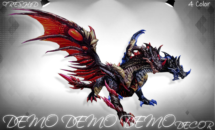 FRESH3D two head dragon DEMO