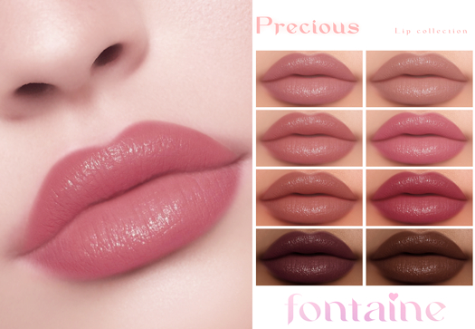 Fontaine Cosmetics - Precious Lips Collection - DEMO