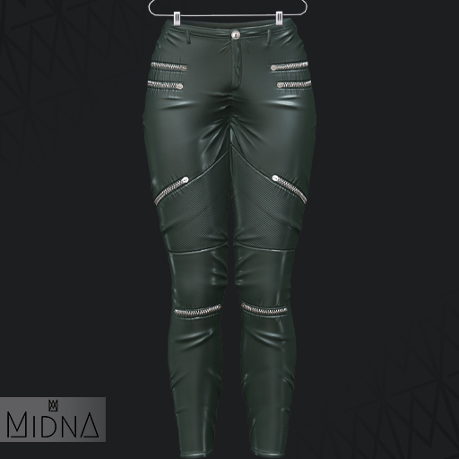 MIDNA - Neera Pants - GREEN