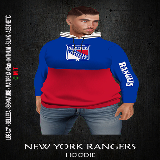 NEW YORK RANGERS    - Men's Hoodie v2     -  [Includes Maitreya* version]
