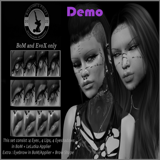 BodyArts - Vesu Make-Up Set DEMO