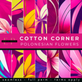 Made by Porter - Colorful Polonesian Flower Patterns