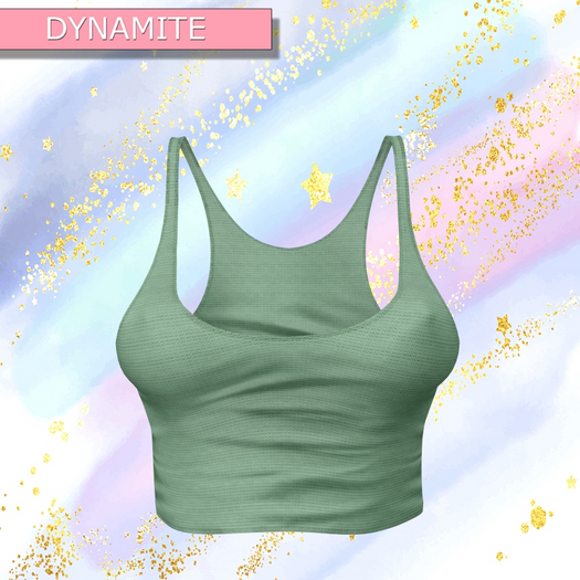Green Tank Top Legacy Perky