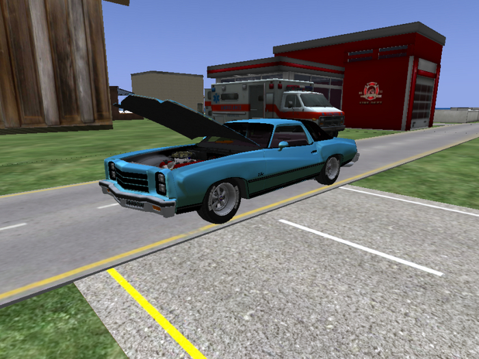 77 Monte Carlo - Blue  [Boxed]