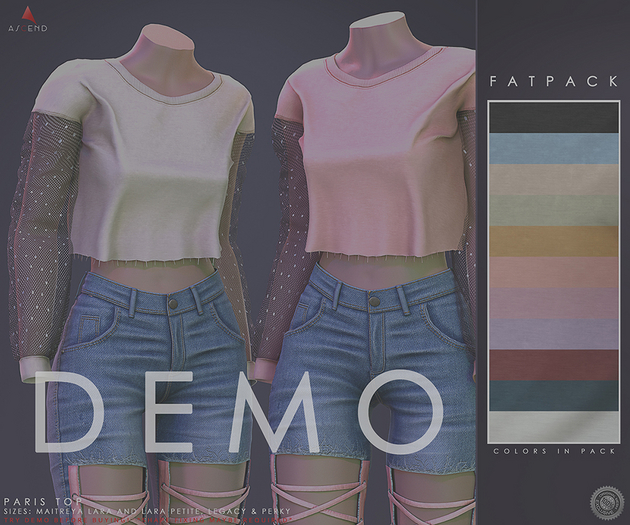 //Ascend// Paris Top - DEMO