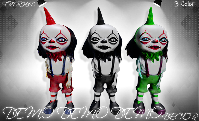 FRESH3D Punk clown DEMO