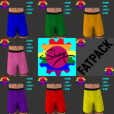 Color-Black Training Shorts Fatpack