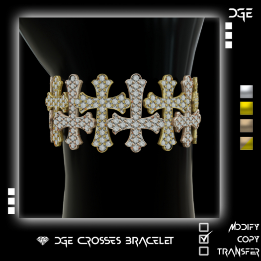 DGE Crosses Bracelet Pack (Add Me)
