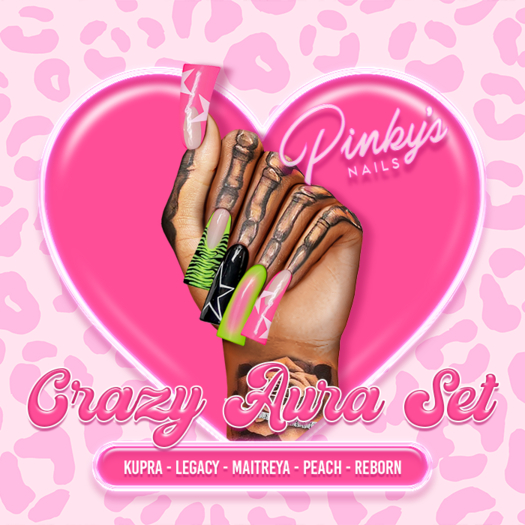 !! Pinky's Nails !! Crazy Aura Set ' Duck