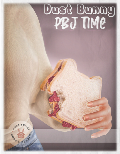 dust bunny . pbj time . holdables . boxed