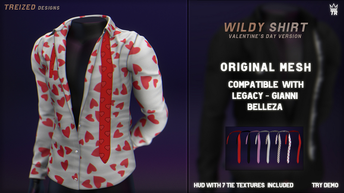 TREIZED Valentines Shirt 1