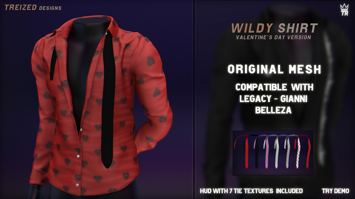 TREIZED Valentines Shirt 3