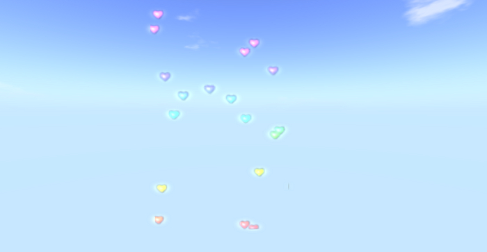 *NJoy* Animated Falling Heart alpha window