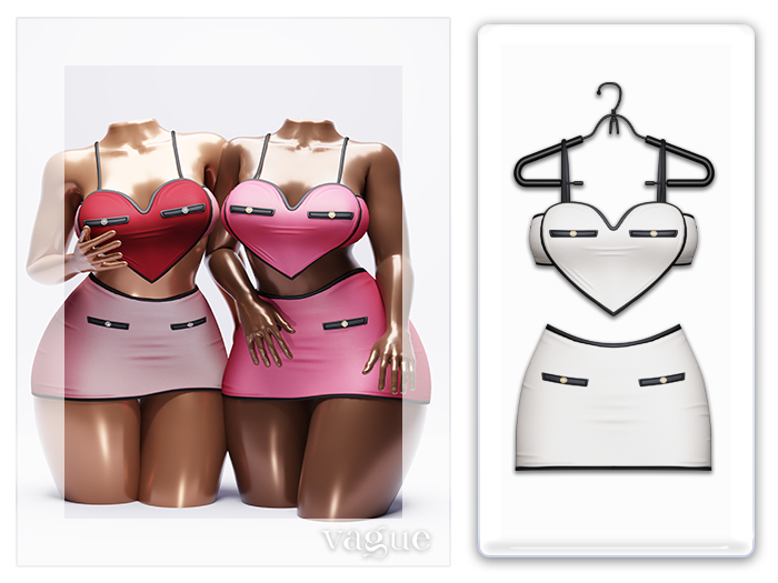 Vague. Amore Set - White -