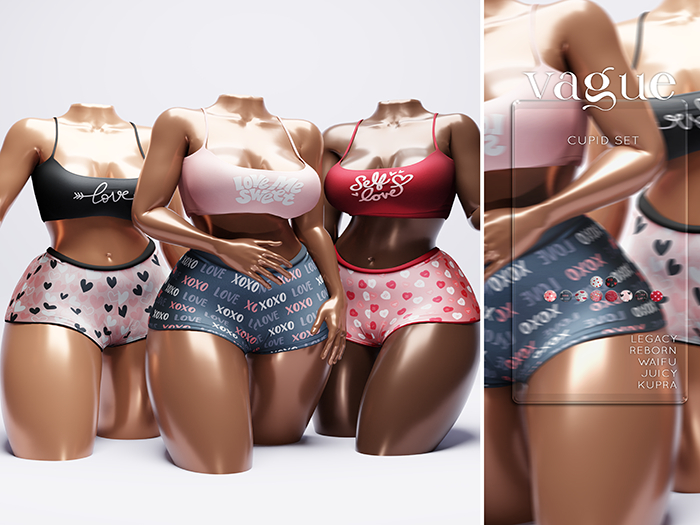 Vague. Cupid Top - FatPack -