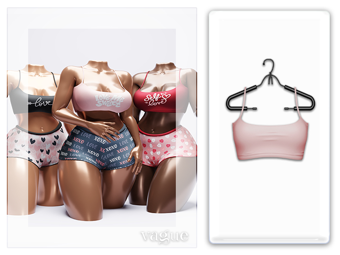Vague. Cupid Top - Blush -