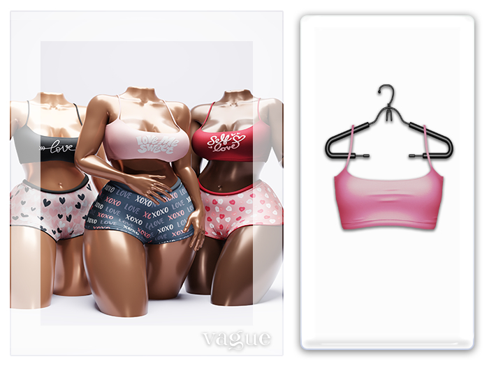 Vague. Cupid Top - Pink -
