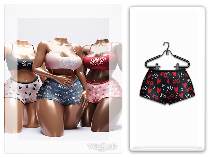Vague. Cupid Shorts - Adore -