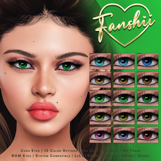 Fanshii - Cora Eyes - Fatpack (ADD ME)