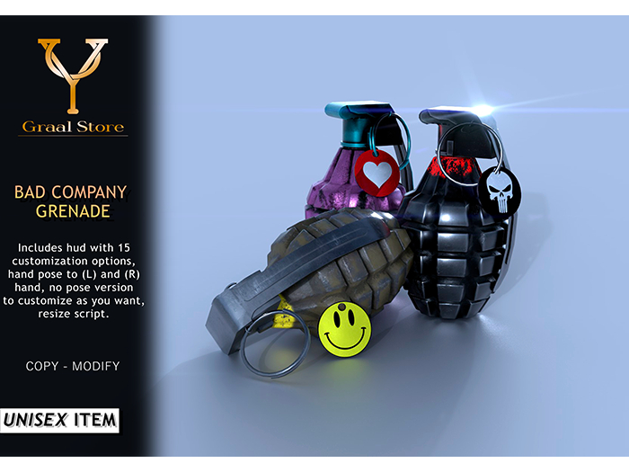 GRAAL STORE - BAD COMPANY GRENADE
