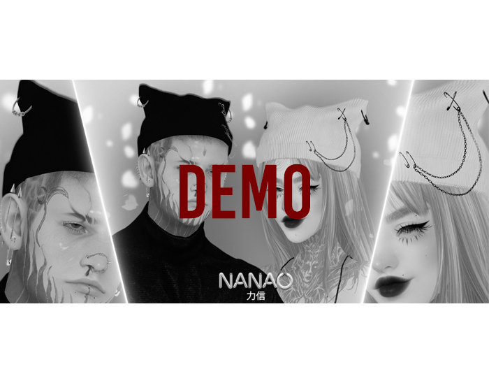NANAO // Neko Beanie // F+M // No Rigged - Demo