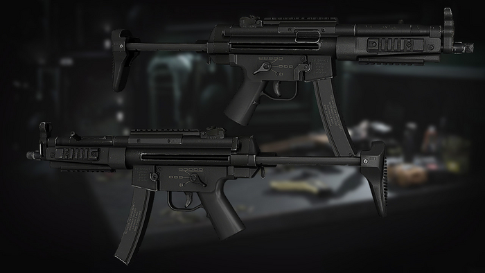 MP5 SMG Prop By: Enklaimed
