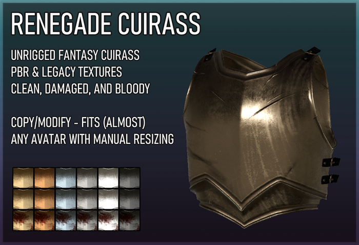 [Stelio] Renegade Cuirass