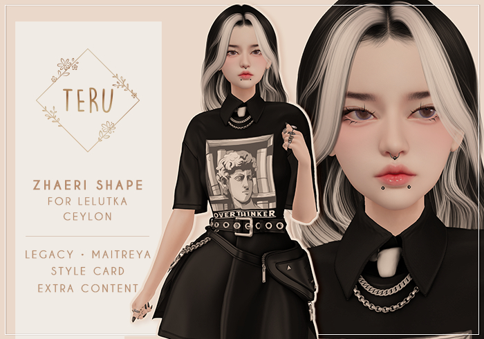 Teru. Zhaeri Shape (Ceylon)