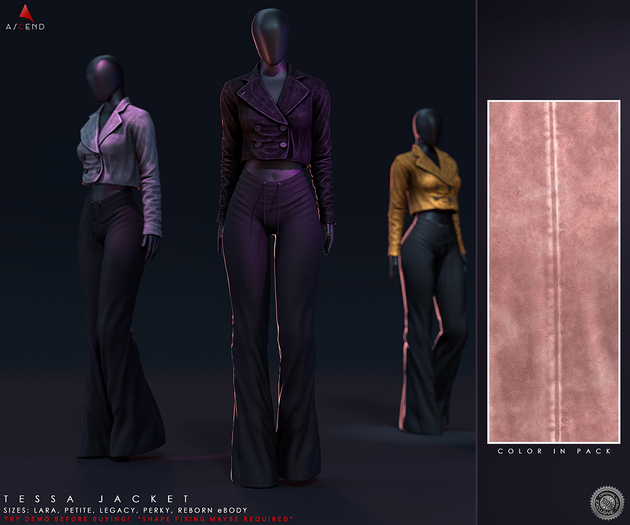 //Ascend// Tessa Jacket - Pink