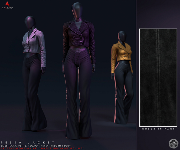 //Ascend// Tessa Jacket - Black