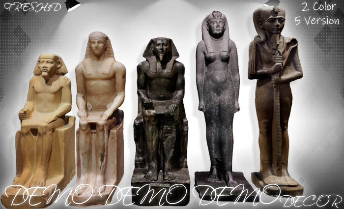 FRESH3D Ancient statues pack DEMO