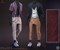 //Ascend// Paul Pants - Red