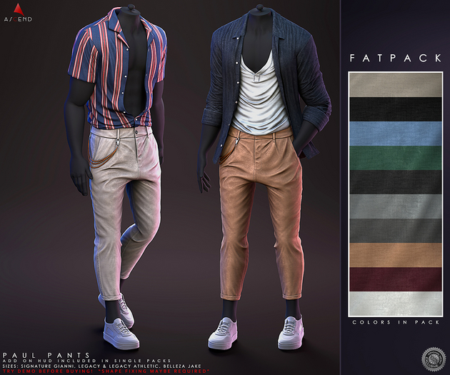//Ascend// Paul Pants - FATPACK