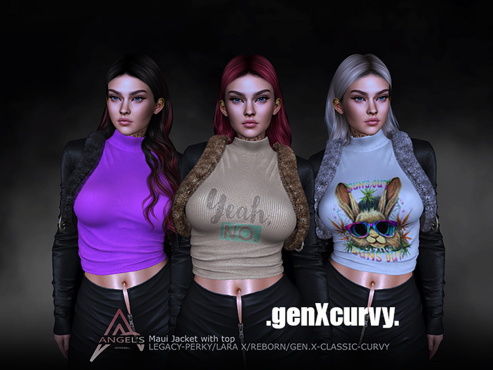 Angel's Maui Jacket w/top-GEN.X CURVY