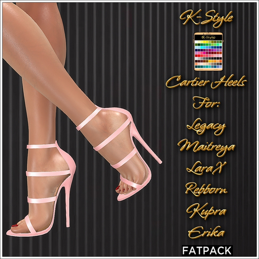 [K-Style] CARTIER HEELS - FATPACK