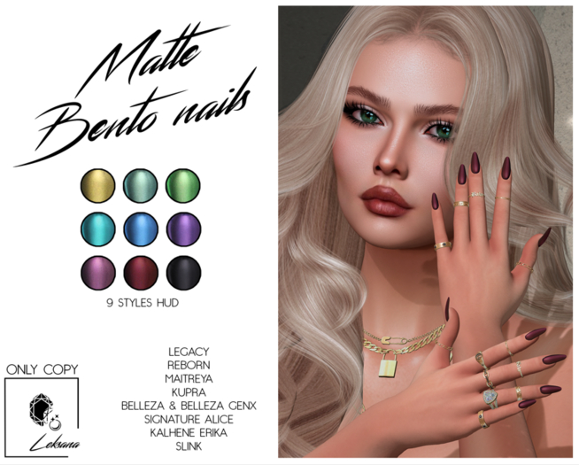 Leksana - Bento Nails "Ballerina matte" - FATPACK