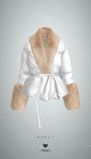 -Pixicat- Lennox Jacket (White)
