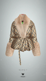 -Pixicat- Lennox Jacket (TartanTan)